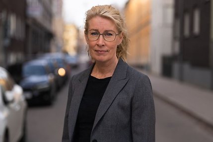 Hanna Karlström, tillförordnad direktör för säkerhetsavdelningen